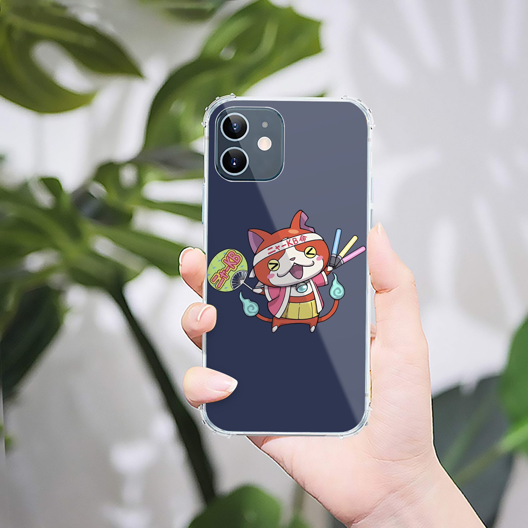 （画像用） 妖怪ウォッチ Yo-kai Watch 【iPhone 12シリーズ対応】透明スマホケース（クリアソフトケース）